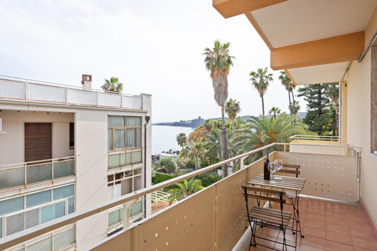 Aci Castello Seaview Apartment With Parking Extérieur photo